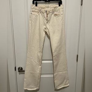 7 for all Mankind white jeans